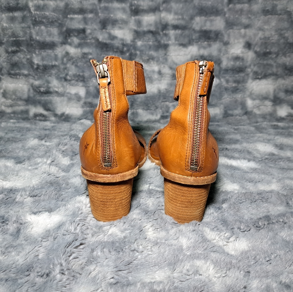Frye Women's Ankle Strap Heeled Sandal - Picture 7 of 14